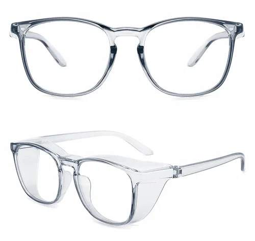 Miniatura 25 de Alsenor Gafas de seguridad antiniebla, gafas protectoras con bloqueo de luz azul, antipolvo, protección UV, para hombres y mujeres (jade)