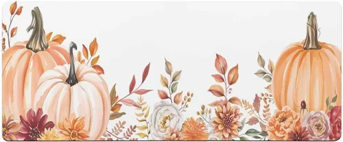 Miniatura 7 de Tapete de baño de calabaza rosa naranja para bañera, antideslizante, de secado rápido y absorbente, de tierra de diatomeas, fregadero de ducha