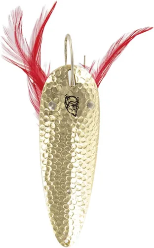 Miniatura 7 de Dardevle Dardevlet Weedless Brass Back 3/4 oz Fishing Spoons