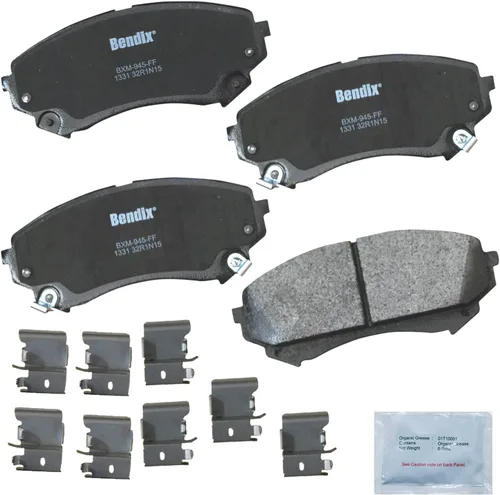 Miniatura 357 de Pastillas de freno delanteras cerámicas Bendix Priority1 CFC2302 para Hyundai Elantra 2021, Sonata 2022-2020, Kia K5 2023-2021