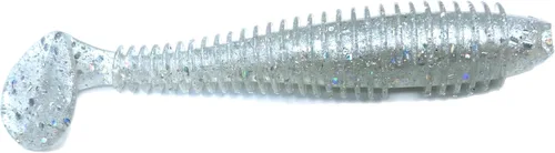 Miniatura 38 de Phat Pak Baits - Phat Swimmer Keitech Style Paddletail Swimbait 3.8" 20ct acanalado perfumado suave plástico Bass pesca señuelo Paquete de variedades