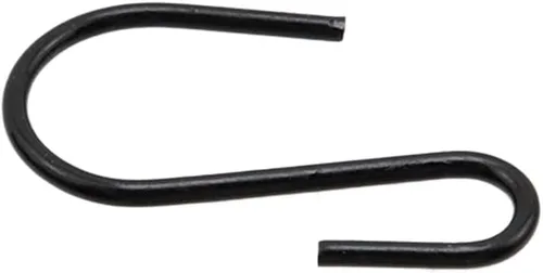 Miniatura 4 de T Tulead Ganchos para colgar mini ganchos de hierro de 26 × 0.591 in/1 x 0.6 pulgadas, mini ganchos en S, paquete de 40 ganchos para colgar macetas