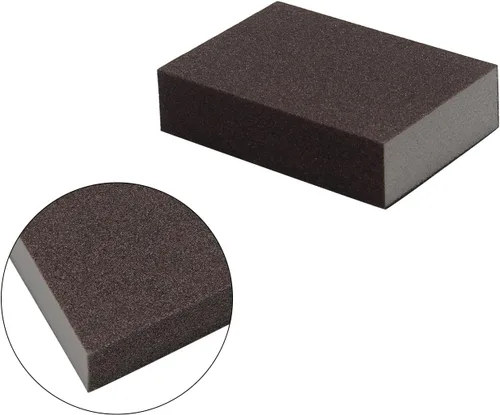 Miniatura 3 de Auniwaig Bloque de esponja de lijado, esponja de papel de lija de grano 400-600, ladrillo de arena disponible en húmedo y seco, lavable