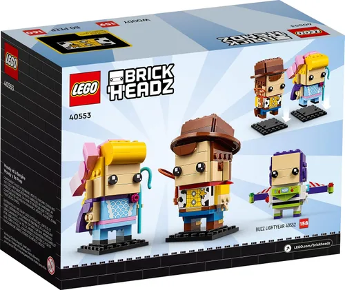 Miniatura 7 de LEGO BrickHeadz Woody y Bo Peep - Toy Story, 296 piezas