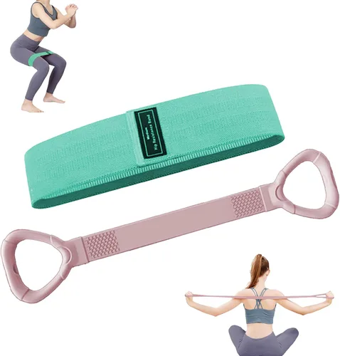 Juego completo de bandas de resistencia para mujeres y hombres, bandas profesionales de entrenamiento para la parte superior e inferior del cuerpo