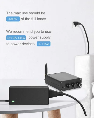 Miniatura 7 de ALITOVE Fuente de alimentación de 36V 4A 144W Adaptador AC/DC 100~240V AC a DC 36 voltios 4 amperios Convertidor 36 vdc 4A 3.5A 3A 2A Transformador