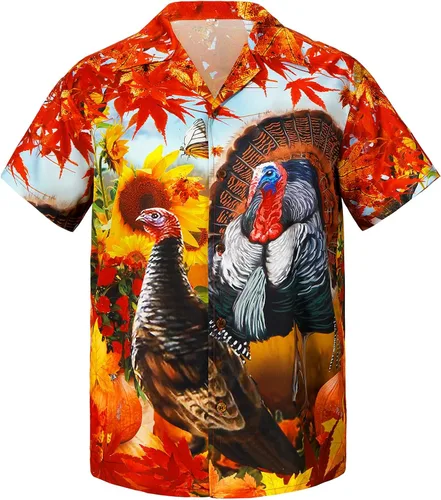 Miniatura 152 de Camisa hawaiana para hombre, con estampado floral, cómoda, con botones, casual, manga corta, ropa de playa para hombre