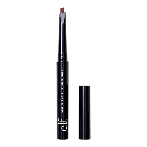 Miniatura 12 de e.l.f. Love Triangle Lip Filler Liner, lápiz delineador de labios 2 en 1 para esculpir y rellenar, color intenso de larga duración, vegano y libre
