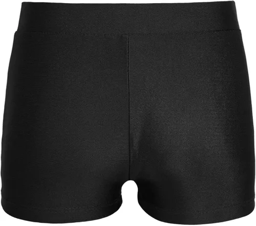 Miniatura 3 de Hedmy Pantalones cortos de gimnasia atléticos elásticos para niñas pequeñas