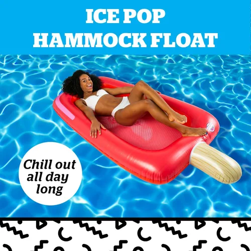 Miniatura 2 de BigMouth Inc. Large Funny Inflatable Raft, Guarded Sides & Headrest, 6 ft Long Heavy Duty Pool Float