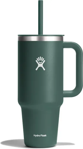 Miniatura 7 de Hydro Flask All Around - Vaso de viaje de 32 onzas, color morado degradado (Bayberry Ombre)