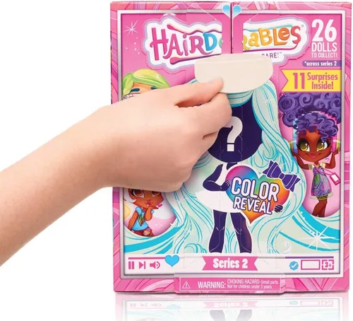 Miniatura 3 de Hairdorables ‐ Muñecas sorpresa coleccionables y accesorios: Serie 2 (los estilos pueden variar)
