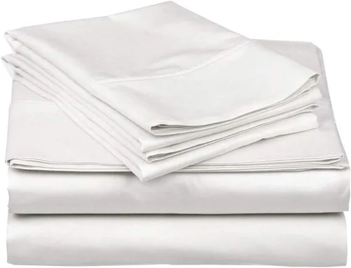 Miniatura 24 de Juego de sábanas RRRlinen para cama ajustable de 800 hilos, 4 piezas, juego de sábanas de 100% algodón, bolsillo profundo, 21 pulgadas