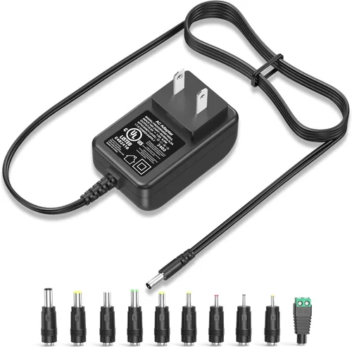 Cargador 6V 1A 0.5A 6.0V 1.0A Cable de alimentación Adaptador de CA 6W Fuente de alimentación conmutada DC 6V 1000mA 500mA Adaptador Regulado