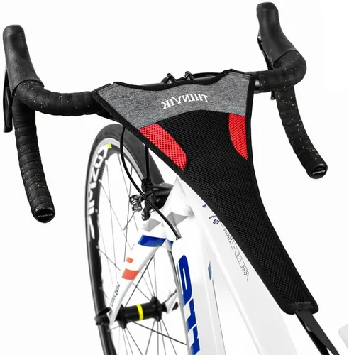 Thinvik Paquete de 2 protectores de sudor para bicicleta para evitar la corrosión de la bicicleta para entrenamiento de ciclismo interior Única