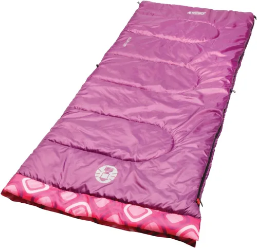 Miniatura 3 de Coleman - Saco de dormir para niños de 45°F para niños de hasta 5 pies 5 pulgadas de altura, saco de dormir ligero y cálido para uso en Resplandor