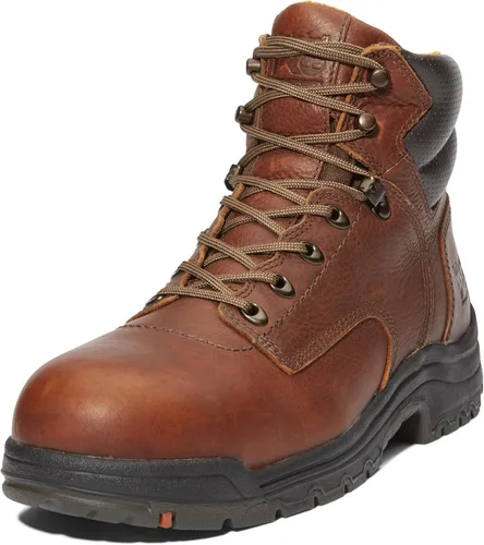 Miniatura 5 de Timberland PRO mens Powerwelt 6" Steel Safety Toe Waterproof Industrial Work Boot Rancher Brown V1