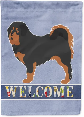 Miniatura 8 de Caroline's Treasures BB8334GF AIDI Bandera de jardín para perro de montaña del Atlas, bandera de buzón azul, bandera decorativa para patio exterior
