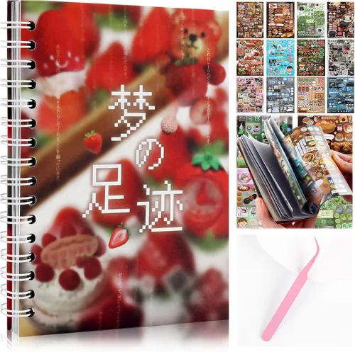 Miniatura 21 de 800 calcomanías japonesas Kawaii Heisei Retro para diario de adultos, Y2k, lindas calcomanías para álbumes de recortes, calcomanías estéticas