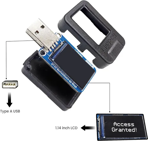 Miniatura 7 de HackyPi - Ultimate DIY USB Hacking Tool for Security Professionals and Ethical Hackers, DIY Programmable Hacking USB for Educational Purposes