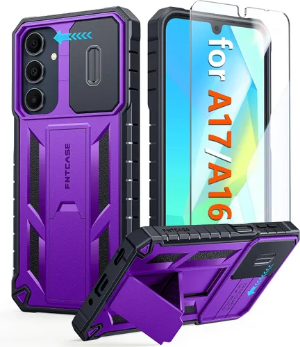 Miniatura 52 de FNTCASE for iPhone 11-Pro Phone Case: Military Grade Drop Proof Mobile Cover with Kickstand & Slide Rugged Shockproof Bumper Heavy Duty Protector