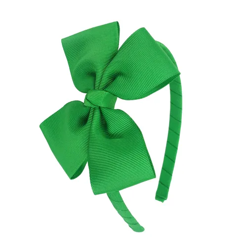 Miniatura 16 de Diadema de lazo negro a la moda, lazo grande de grogrén para el pelo, para niñas y niños pequeños, decoración de fiesta, disfraz de cosplay