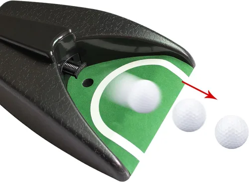 Miniatura 4 de Taza de golf automática con retorno de pelota - Ayuda portátil para entrenamiento interior/exterior