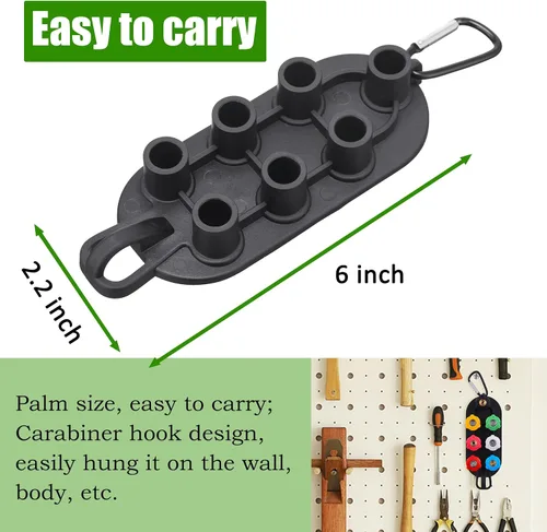 Miniatura 8 de JOEJET Boquilla turbo para lavadora a presión, boquilla giratoria para lavadora a presión con conexión rápida de 1/4 pulgadas, 7 puntas de boquilla