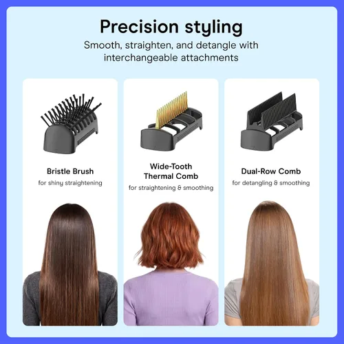 Miniatura 3 de INFINITIPRO BY CONAIR - Secador de pelo para peinado 3 en 1, secador de pelo de 1875 W y 3 accesorios