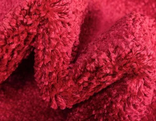 Miniatura 7 de Unique Loom Colección Solo - Alfombra de área Calabasas (5 pies 3 pulgadas x 7 pies 7 pulgadas, rectangular, rojo)