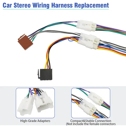 Miniatura 6 de Arnés de cableado ISO Compatible con Toyota Subaru Lexus Scion Adaptador Conector Enchufe de Cable de Radio Estéreo de Coche