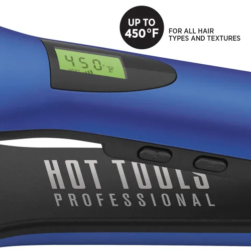 Miniatura 4 de Hot Tools Plancha plana de titanio digital radiante profesional, 1 1/2 pulgadas