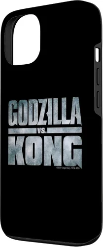 Miniatura 2 de iPhone 13 Godzilla vs Kong - Funda con logotipo metálico