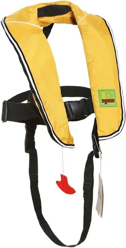 Miniatura 7 de Top Safety - Chaleco salvavidas para niños con silbato – Chaleco salvavidas delgado inflable automático PFD para niños y jóvenes – Navegación Pesca