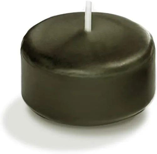 Miniatura 82 de yummi Caja de 18 velas flotantes color rojo rubí de 3 pulgadas
