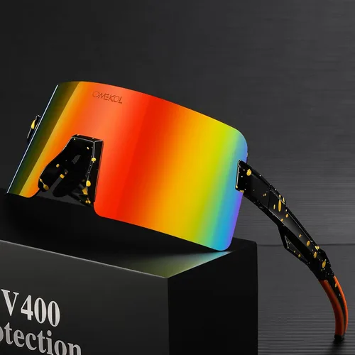 Miniatura 7 de Dos tamaños para adultos y jóvenes, lentes de sol polarizados para hombres y mujeres, para deportes al aire libre, gafas de béisbol UV400, gafas