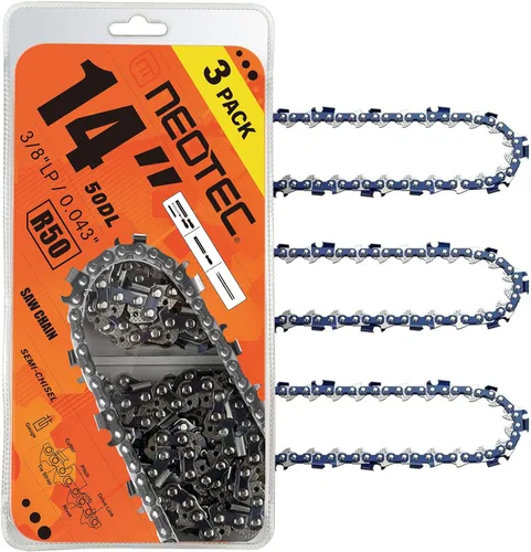 Miniatura 10 de NEOTEC DeWalt - Cadena de sierra de poste de 8 pulgadas, 3/8 pulgadas, paso LP de .043 pulgadas, calibre 34 eslabones de transmisión para DeWalt 20V