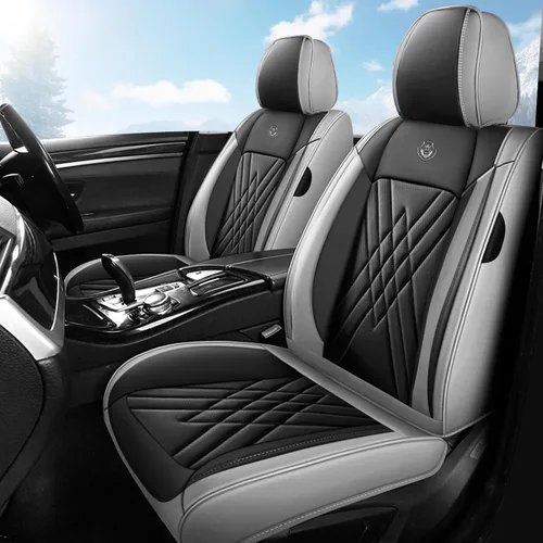 Miniatura 11 de Fundas de Asientos Compatibles con Toyota Corolla 2015-2026 Funda de Asiento de Automóvil de Cuero, Elegante Impermeable Transpirable Fácil