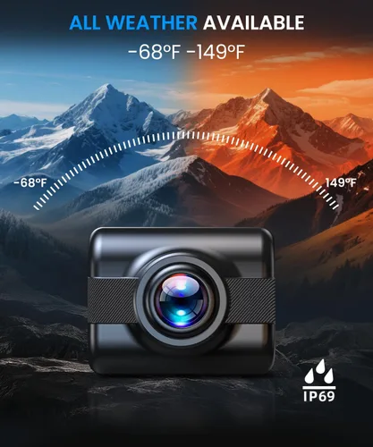 Miniatura 7 de Auto-Vox Cámara de respaldo de espejo retrovisor: Cámara de respaldo inalámbrica OEM HD de 4.3 '' con sistema de visualización inteligente
