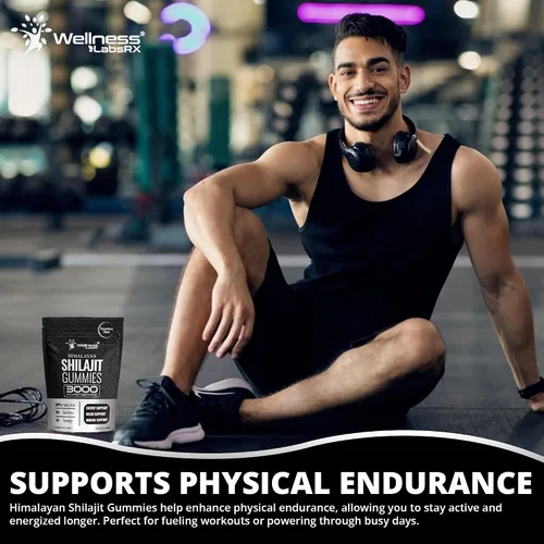 Miniatura 5 de Shilajit - Gomitas para hombres, 3000 mg de Shilajit puro del Himalaya para mujeres, aptas para dieta cetogénica, ricas en minerales traza y ácido