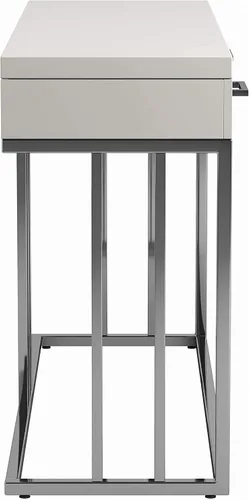 Miniatura 8 de Coaster Furniture Sofá Mesa Italiana Blanco y Latón Rosa 723139