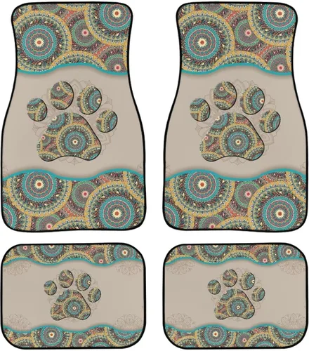 Miniatura 37 de Showudesigns Alfombrillas de automóvil de colibrí, accesorios para asiento delantero y trasero, alfombrillas de ajuste universal para SUV, camiones