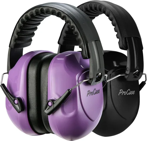 Miniatura 51 de ProCase NRR 28dB Noise Reduction Ear Muffs, Foldable Adjustable Noise Cancelling Headphones