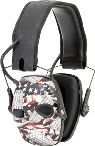 Miniatura 13 de Howard Leight Impact Sport - Orejera Bluetooth para disparar, color negro, atenuación de ruido de 21 dB, unisex para jóvenes y adultos Gris carbón