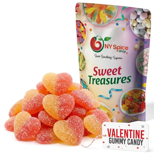 Miniatura 11 de NY Spice Shop Gummy Rings Candy - Anillos de Caramelo de 1 Libra - Deliciosos Anillos de Fruta - Anillos de Manzana Verde - Anillos de Caramelo