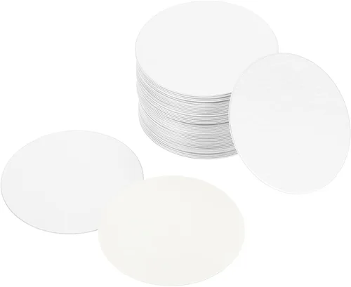 Miniatura 13 de PATIKIL Revestimiento de tapa de papel de aluminio de 0.709 in/0.7 pulgadas, 100 revestimientos de sellado térmico resistentes por inducción