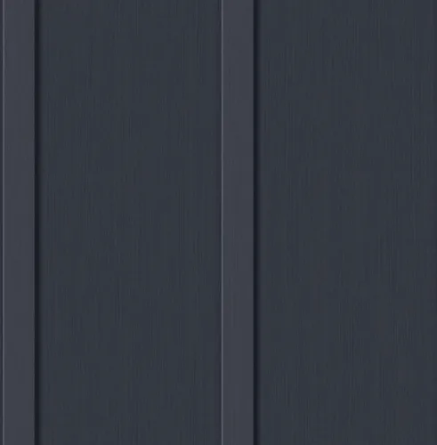 Miniatura 11 de NextWall - Papel pintado de imitación de tabla y listón para despegar y pegar con vinilo (Gris Ártico)