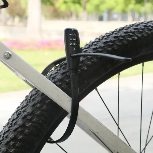 Miniatura 8 de WARLION Cerradura de Brida con Cable - Cerradura de Cable Ajustable de 3 Dígitos, para Portabicicletas, Casco de Motocicleta, Patineta, Esquís