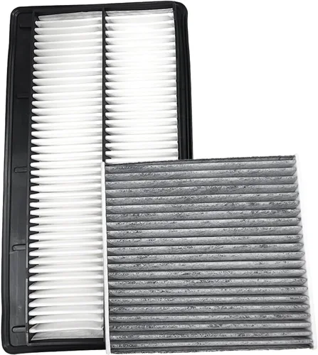 Miniatura 32 de FUN-DRIVING Filtro de aire de cabina y motor de peine para Honda CRV Civic 1.5L Acura Integra