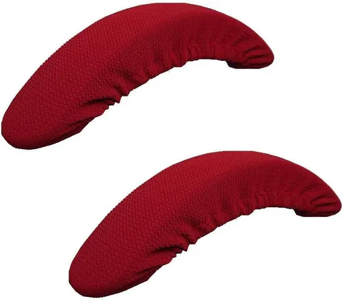 Miniatura 7 de Isccdy Fundas Protectoras Almohadillas Extraíbles y Lavables para Reposabrazos de Silla de Oficina (Beige)